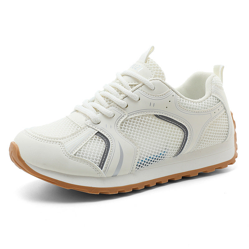 Damen Sportliche Sneakers mit atmungsaktivem Mesh-Obermaterial und stoßdämpfendem Fußbett
