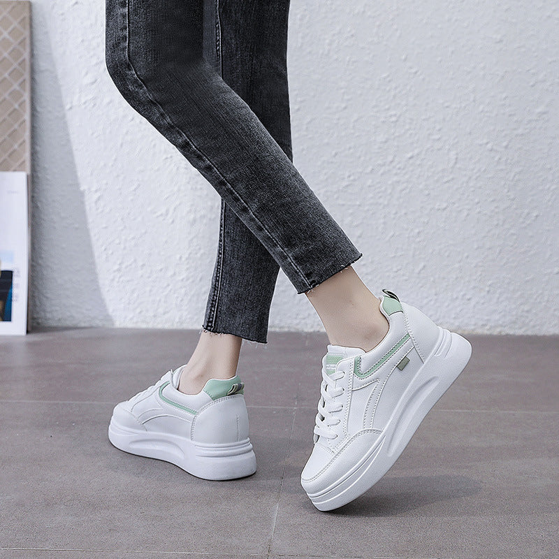 Damen komfortable Sneakers mit dämpfender Laufsohle und modischem Design