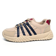 Damen sportliche Freizeitsneaker mit stabiler Sohle und atmungsaktivem Obermaterial