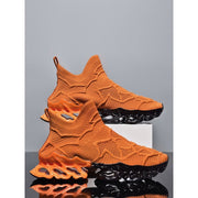 Damen Sportliche Strick-Sneaker mit rutschfester Sohle und innovativer Dämpfungstechnologie