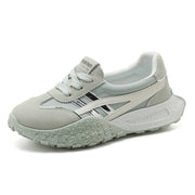 Damen sportliche Sneakers mit dämpfender Sohle und atmungsaktivem Obermaterial
