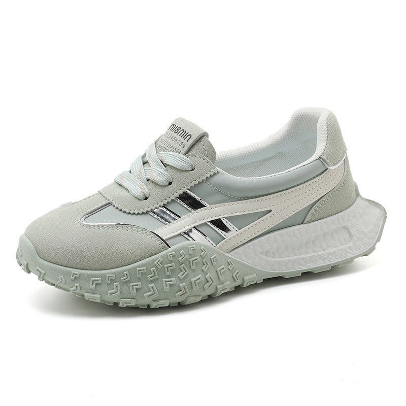 Damen sportliche Sneakers mit dämpfender Sohle und atmungsaktivem Obermaterial