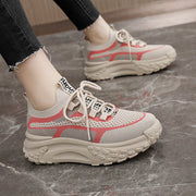Damen Sportliche Fashion Sneakers mit atmungsaktivem Obermaterial
