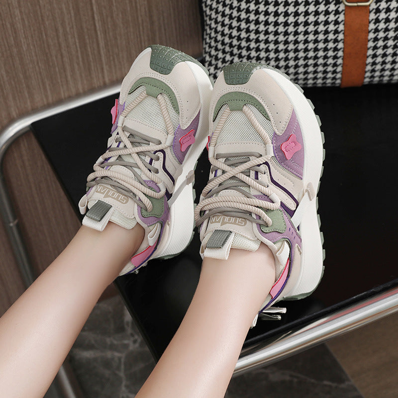 Damen modische Sneakers mit innovativem Design und atmungsaktivem Obermaterial