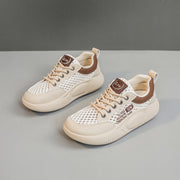 Damen Atmungsaktive Sneakers mit modischem Netzdesign und dämpfender Sohle