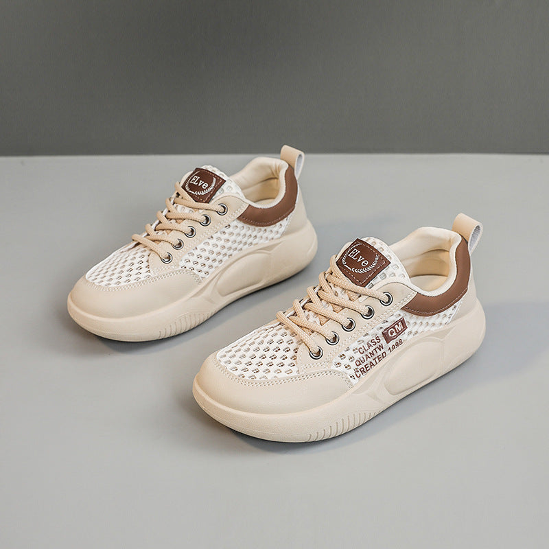 Damen Atmungsaktive Sneakers mit modischem Netzdesign und dämpfender Sohle