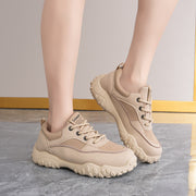 Damen Sportsneakers mit rutschfester Gummisohle und atmungsaktivem Obermaterial