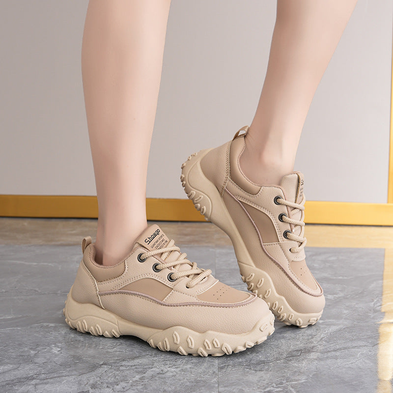 Damen Sportsneakers mit rutschfester Gummisohle und atmungsaktivem Obermaterial