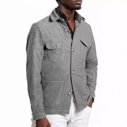 Herren Herbstjacke mit praktischen Taschen Aliams