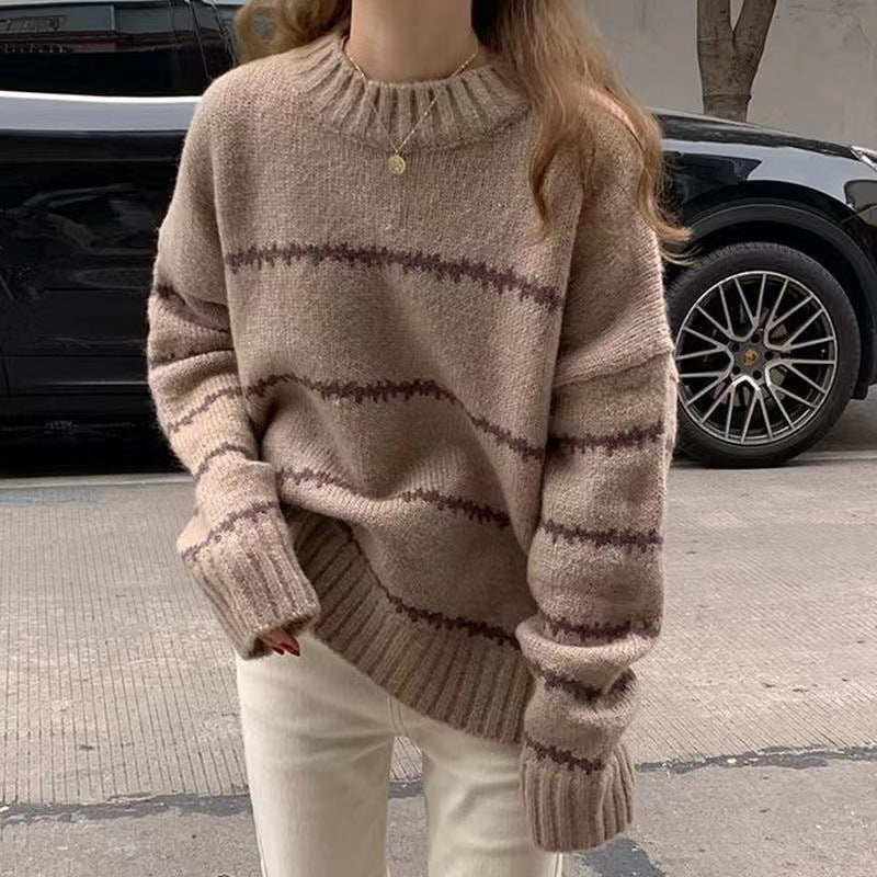 Lena | This Damen-Strickpullover modern und cozy