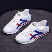 Damen Retro-Inspirierte Freizeitschuhe mit atmungsaktiver Lederoberfläche und bequemer Dämpfung Heidi-Mode