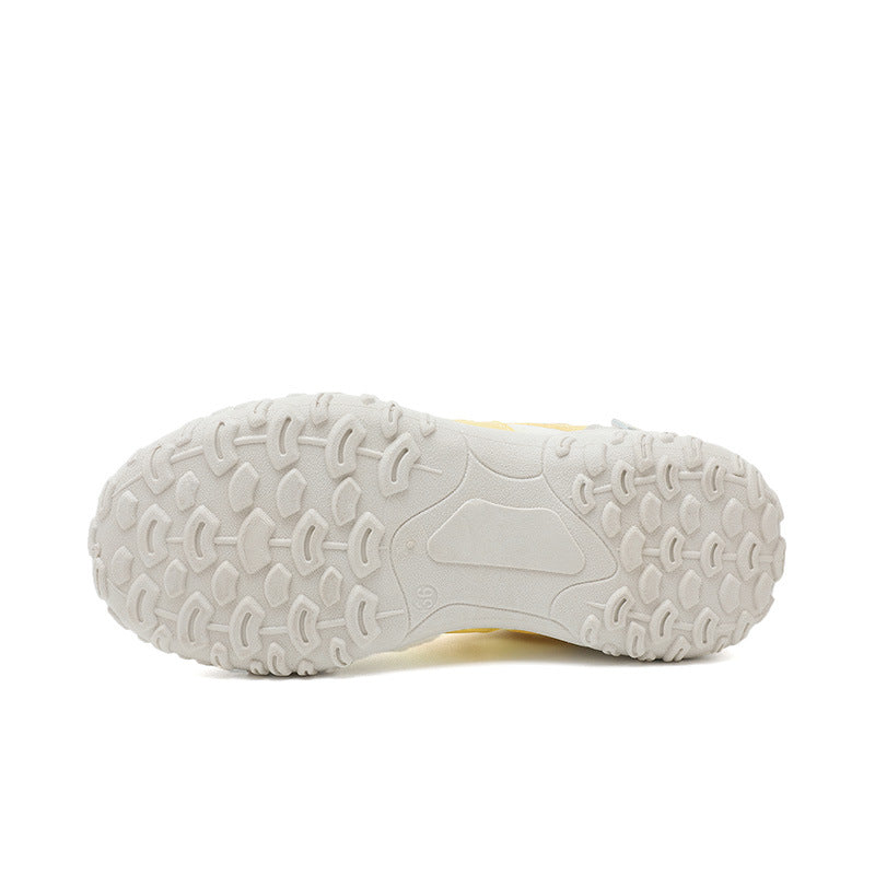 Damen Sportliche Sneaker mit atmungsaktivem Netzmaterial und dämpfender Laufsohle