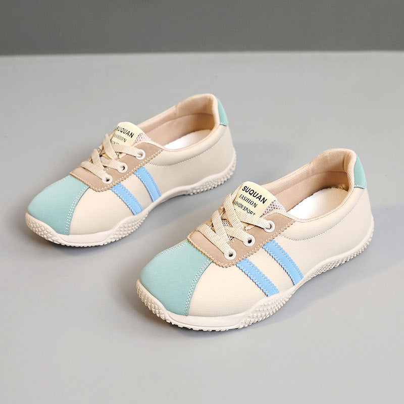 Damen Sportliche Sneakers mit innovativen Farbapplikationen und atmungsaktiver Konstruktion
