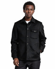 Herren elegante Wolljacke mit praktischen Taschen Aliams