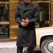 Herren eleganter wendbarer Wollmantel Aliams