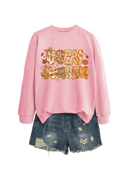 Damen Sweatshirt mit kreativem Herbstdesign und lässigem Schnitt