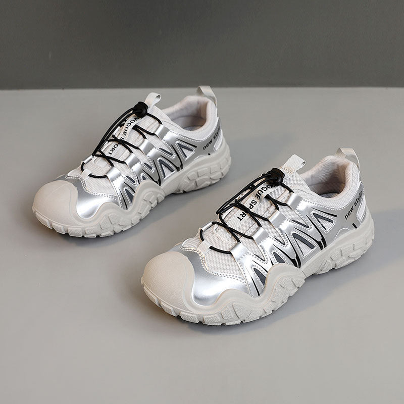 Damen Sportliche Sneakers mit innovativem Außendesign und atmungsaktiver Technologie