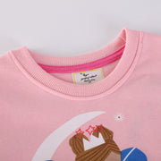 Mädchen Sweatshirt mit verspieltem Prinzessinnen-Motiv Drune