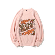 Damen Sweatshirt mit buntem Herbstmotiv und inspirierendem Schriftzug