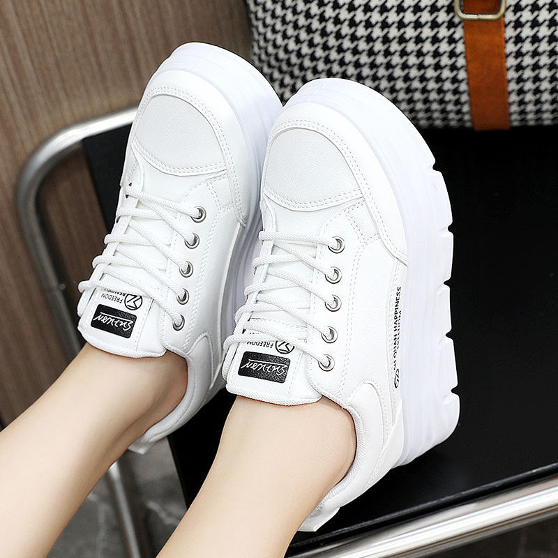 Damen Plattform Sneakers mit ergonomischer Dämpfung und stylishem Design