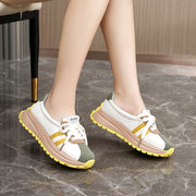 Damen Sportliche Sneaker mit reflektierenden Details und dämpfender Laufsohle