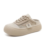 Damen lässige Sneaker mit atmungsaktiver Mesh-Oberfläche und rutschfester Gummisohle