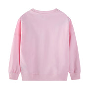 Mädchen Sweatshirt mit buntem Tier- und Motivdruck Drune