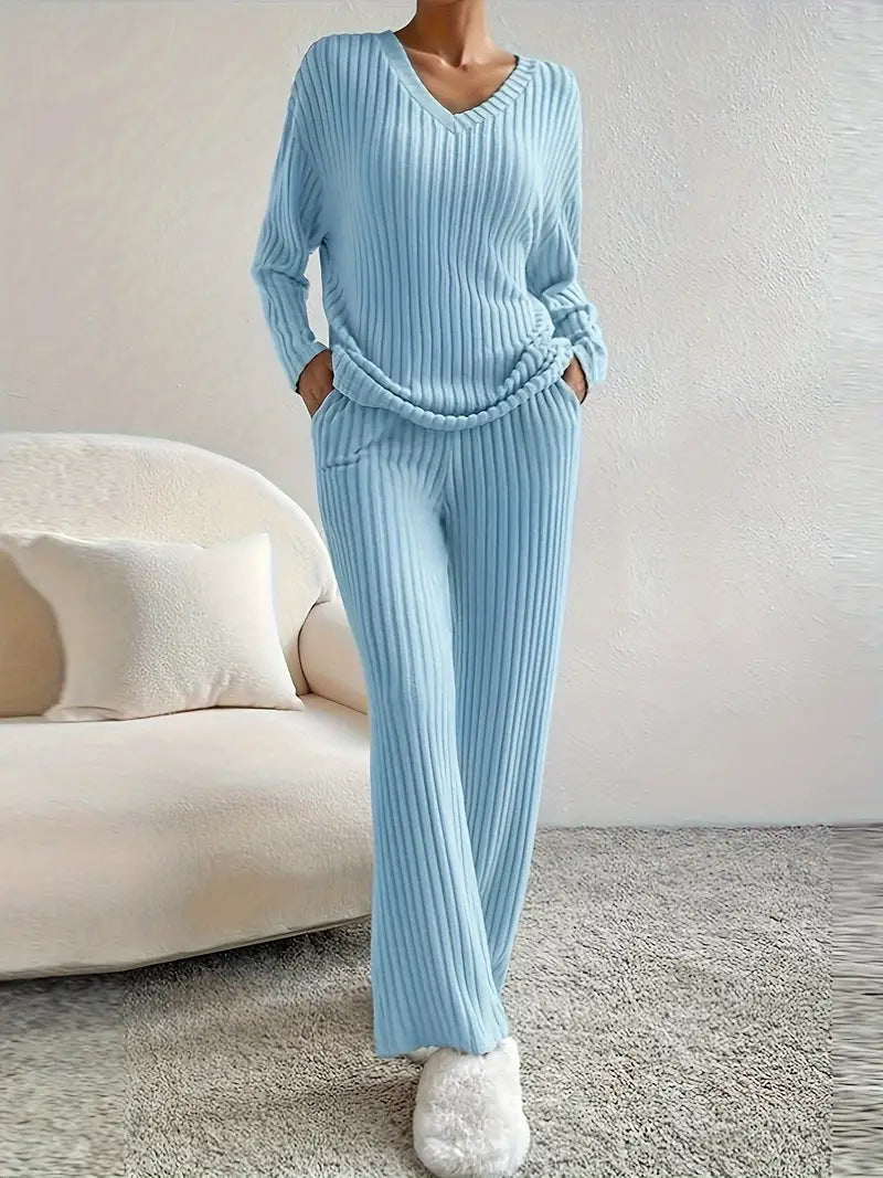 Maor - Gemütliches Zweiteiliges Loungewear Set