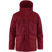 Herren funktionale Parkajacke mit abnehmbarer Kapuze Aliams