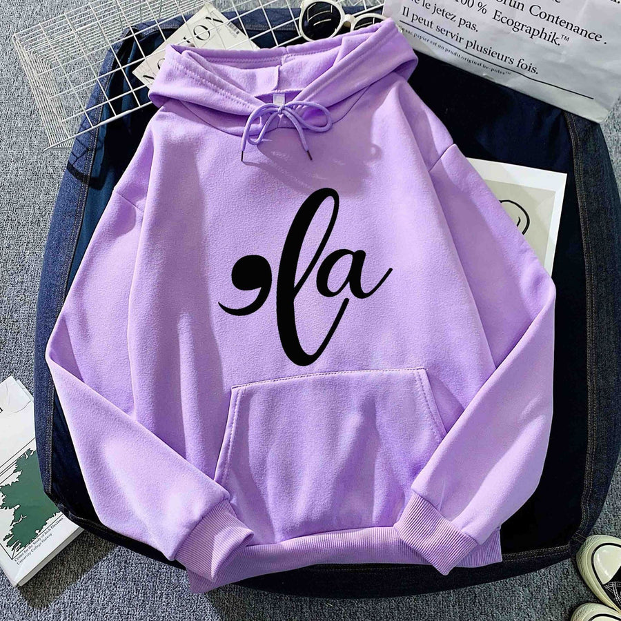 Damen Kapuzenpullover mit kreativem Grafikdesign