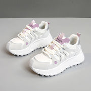 Damen Sportliche High-Top Sneakers mit trendiger Dämpfung und atmungsaktiver Oberflächenstruktur