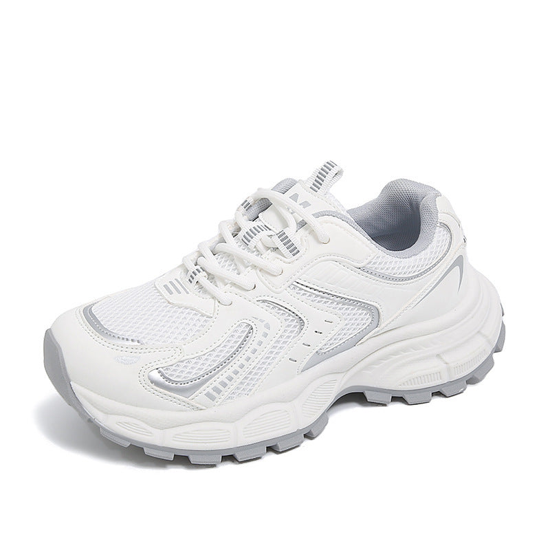 Damen Sportliche Freizeitschuhe mit atmungsaktiver Mesh-Oberfläche und stoßdämpfender Laufsohle