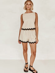 Odelia | Lässiges Tank-Top & Shorts-Set