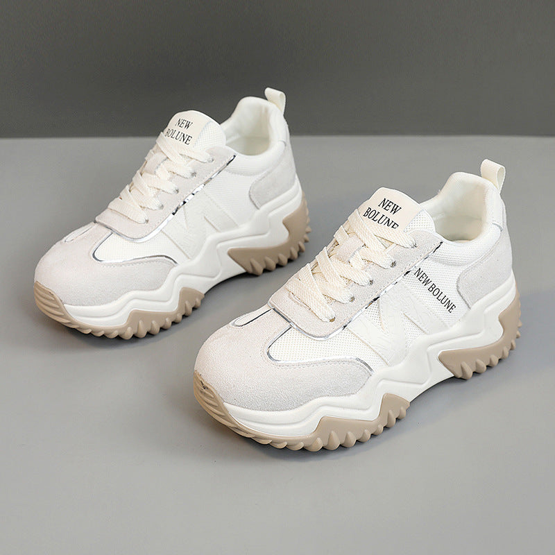 Damen Sportliche Chunky Sneakers mit ergonomischer Dämpfung und rutschfester Sohle