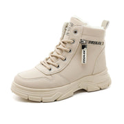 Damen High-Top Winterstiefel mit Warmfutter und rutschfester Sohle