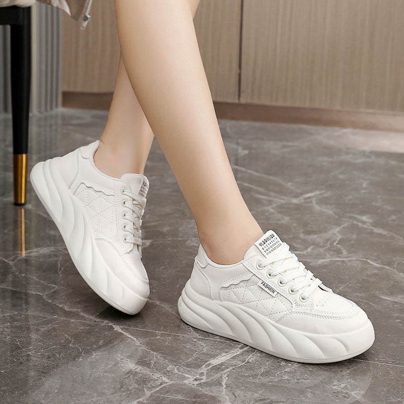 Damen Chunky Fashion Sneakers mit atmungsaktivem Mesh und dämpfender Sohle