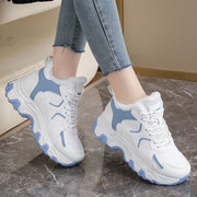 Damen Trendige Winter Sneakers mit kuscheligem Innenfutter und rutschfester Sohle