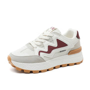 Damen Sportliche Freizeitsneaker mit atmungsaktiver Mesh-Oberfläche und dämpfender Laufsohle