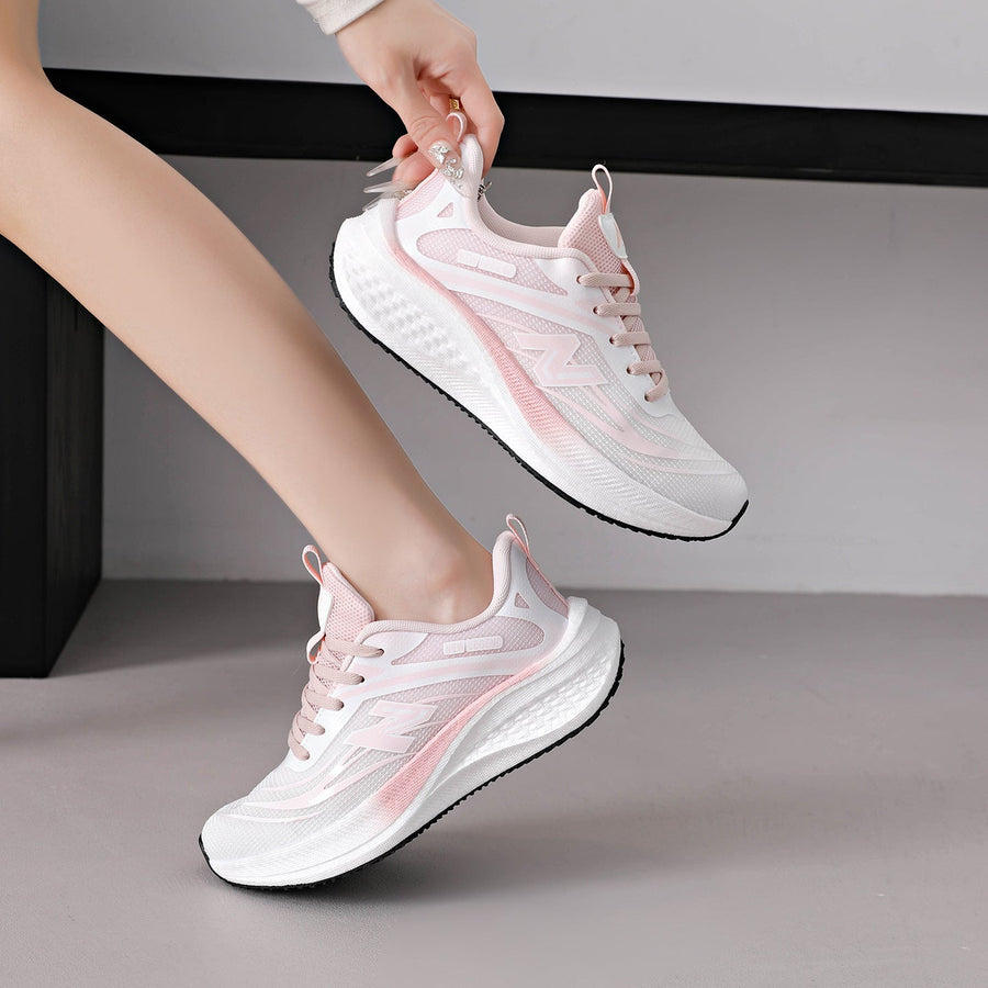 Damen Hochwertige Laufschuhe mit atmungsaktivem Mesh-Obermaterial und gepolsterter Sohle