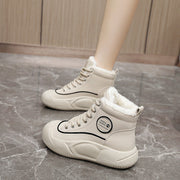 Damen Hochkomfortable Winter Sneakers mit isolierendem Fleece-Futter