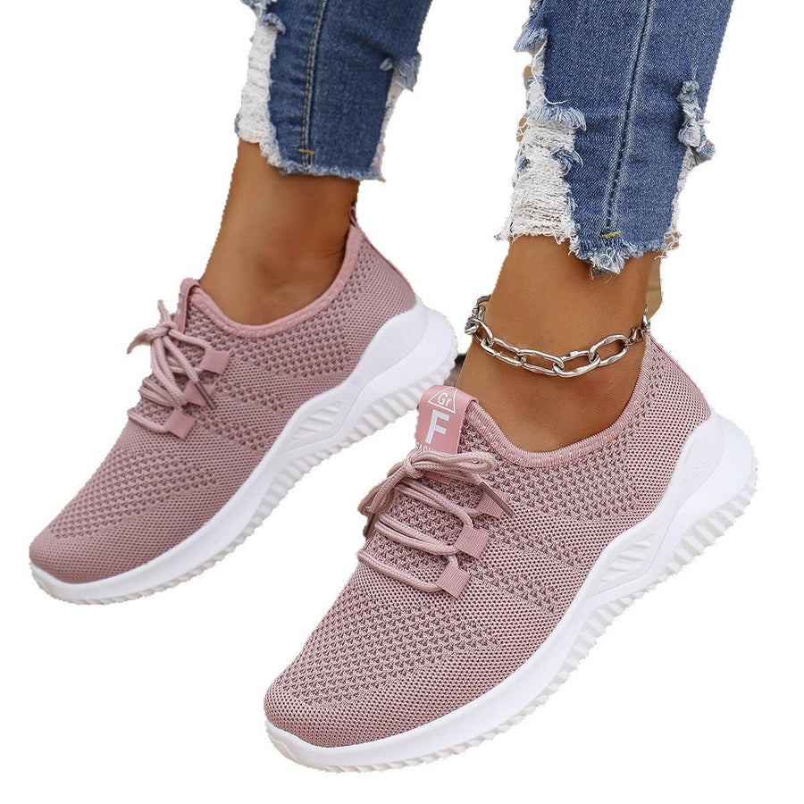 Damen atmungsaktive Sneaker in modischem Design Heidi-Mode