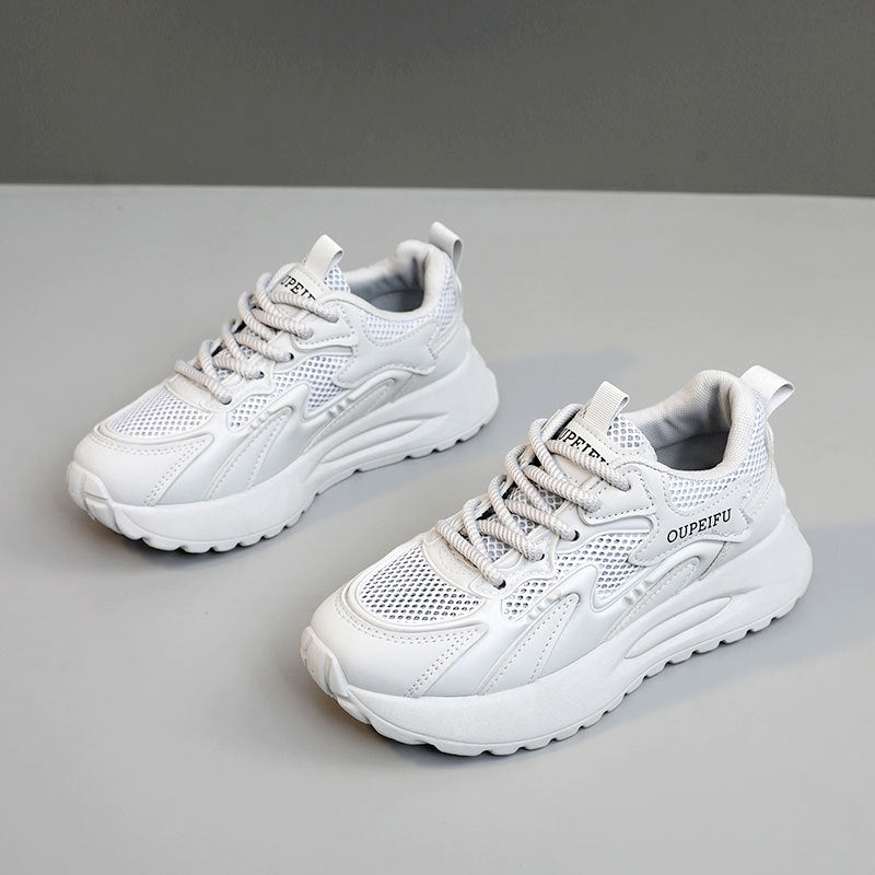 Damen Sportliche atmungsaktive Sneakers mit dämpfender Laufsohle und trendigem Design
