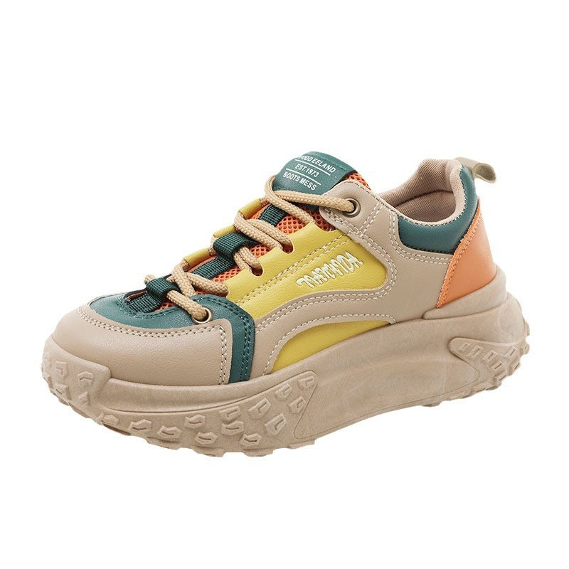 Damen Sportliche Chunky Sneakers mit atmungsaktiver Struktur