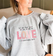 Damen Sweatshirt mit inspirierendem Druck und bequemer Passform