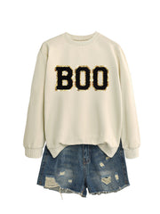 Damen Sweatshirt mit glitzerndem Aufdruck