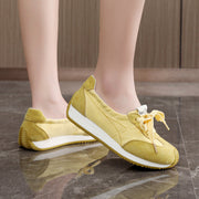 Damen Sportliche Sneaker mit elastischem Einstieg und rutschfester Sohle