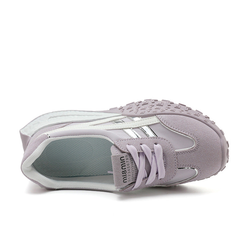 Damen sportliche Sneakers mit dämpfender Sohle und atmungsaktivem Obermaterial