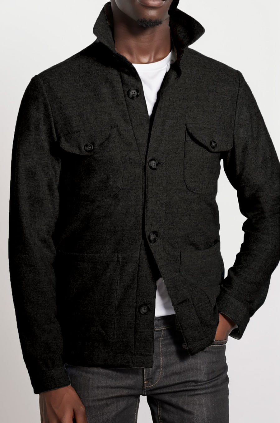 Herren Herbstjacke mit praktischen Taschen Aliams