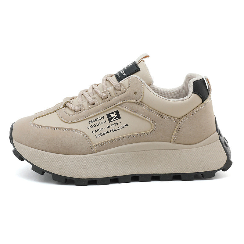 Damen Chunky Sneakers mit atmungsaktiven Mesh-Einsätzen und dämpfender Sohle