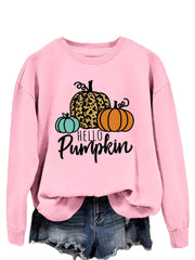 Damen Sweatshirt mit kreativem Herbstmotiv und lässigem Schnitt